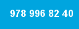 978 996 82 40 978 996 82 40